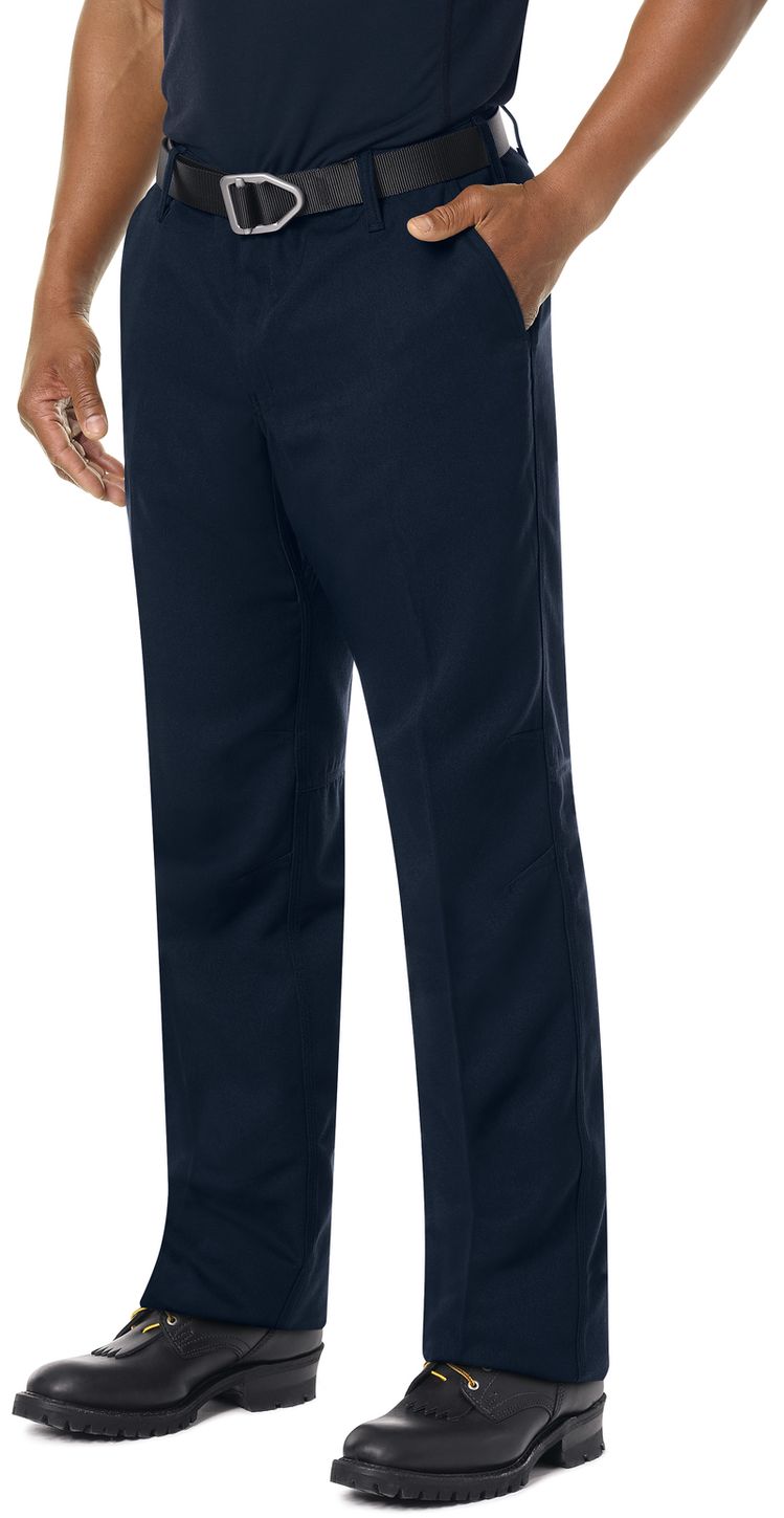 Workrite FR Pants FP30 Wildland Dual-Compliant Uniform Midnight Navy Example Left