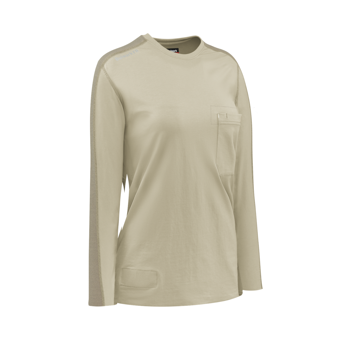 Bulwark-stt3-womens-tee-khaki-side