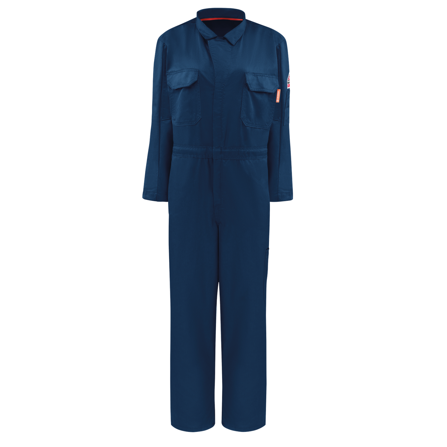Bulwark-fr-iq-series-qc23-womens-midweight-mobility-coverall-navy-front