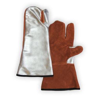 Chicago Protective Apparel 234-ZP Zetex Plus High Heat Resistant Gloves W 2Ply Modaquilt Liner — Glove Length: 18