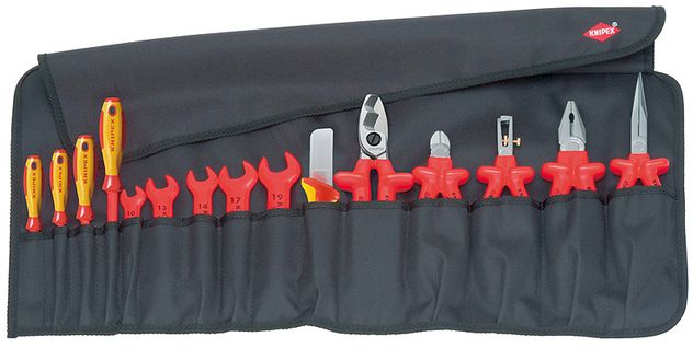 Knipex Insulated Pliers and Screwdriver Tool Kit 9K 98 98 22 US 