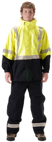 Nasco Omega 5503JNFY Arc Flash Fire Breathable Jacket Suit