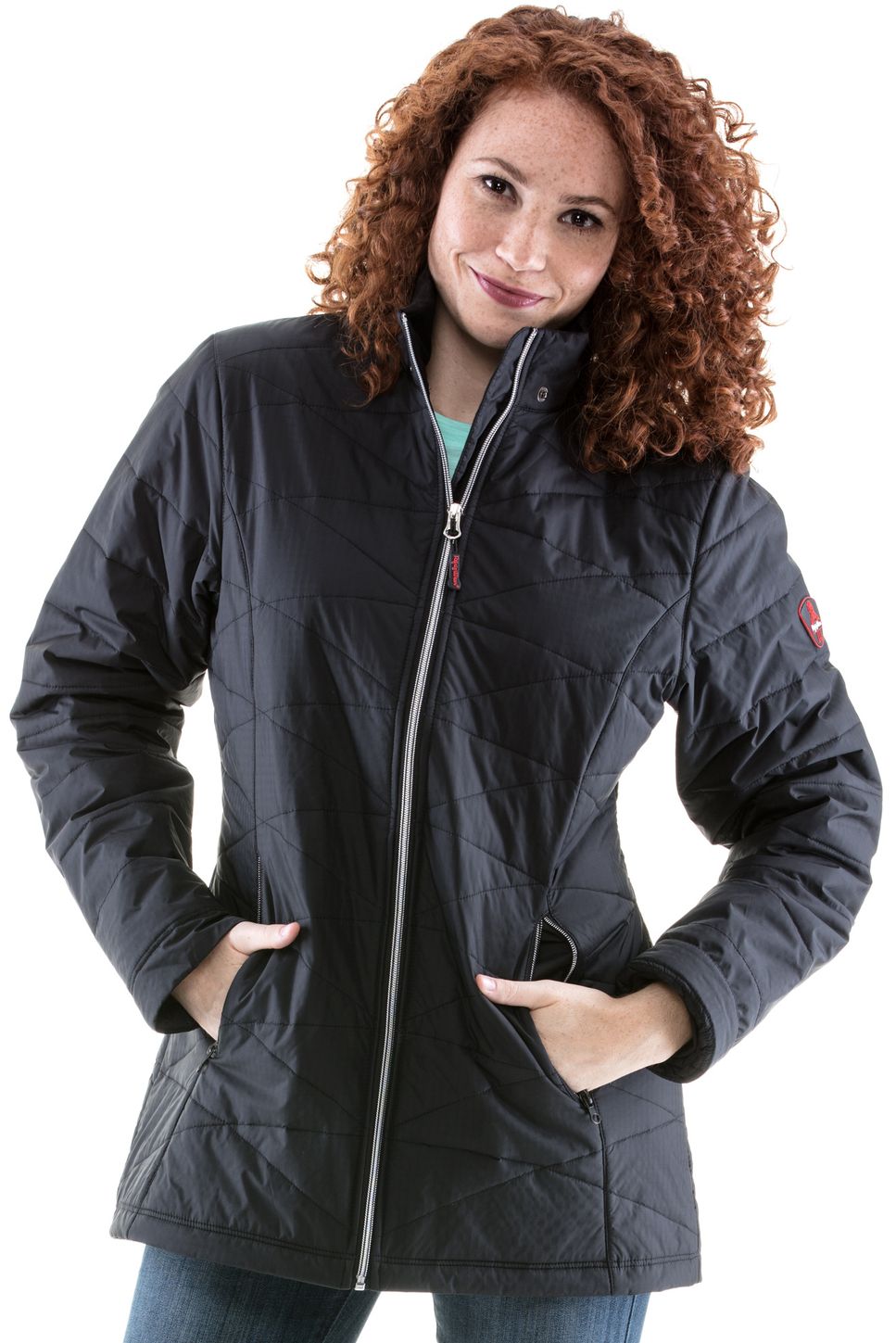 RefrigiWear 0423 Quilted Womens Insulated Work Jacket Example