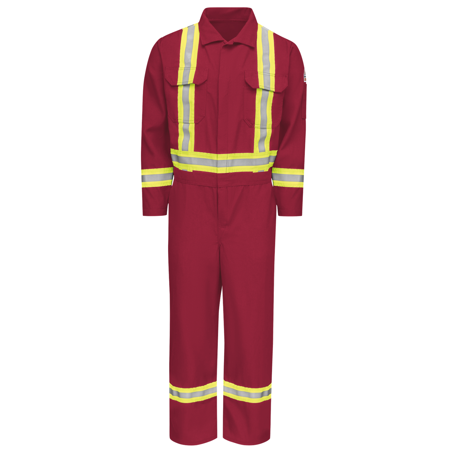 BulwarkFR-cnbc-red-midweight-coverall-front