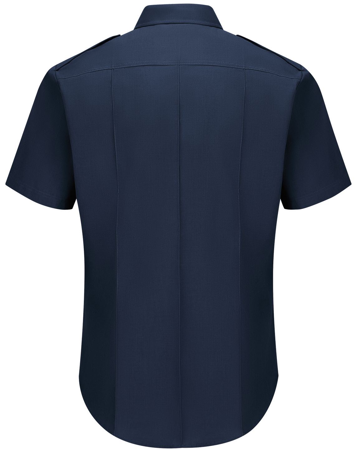 Workrite FR Fire Chief Shirt FSC2 Classic Short Sleeve Navy Back