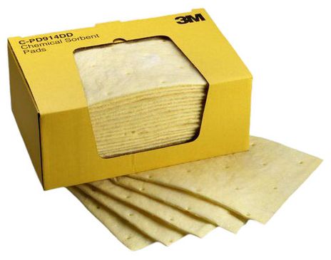 3M Chemical Sorbent Pads - High Capacity C-PD914DD