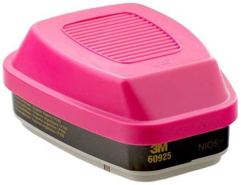 3M 60925 Formaldehyde - Organic Vapor Cartridges with P100 Filter