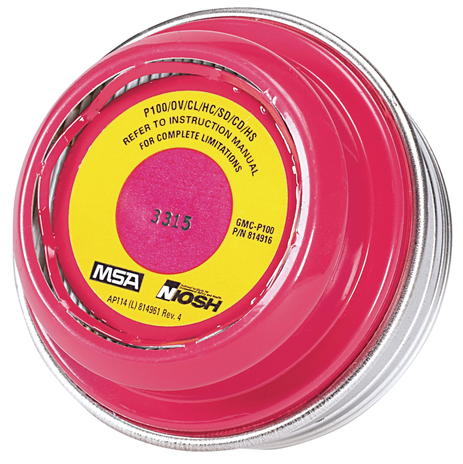 MSA 815188 OV & Acid Gas Comfo Cartridge with Short Stack P100 Filter