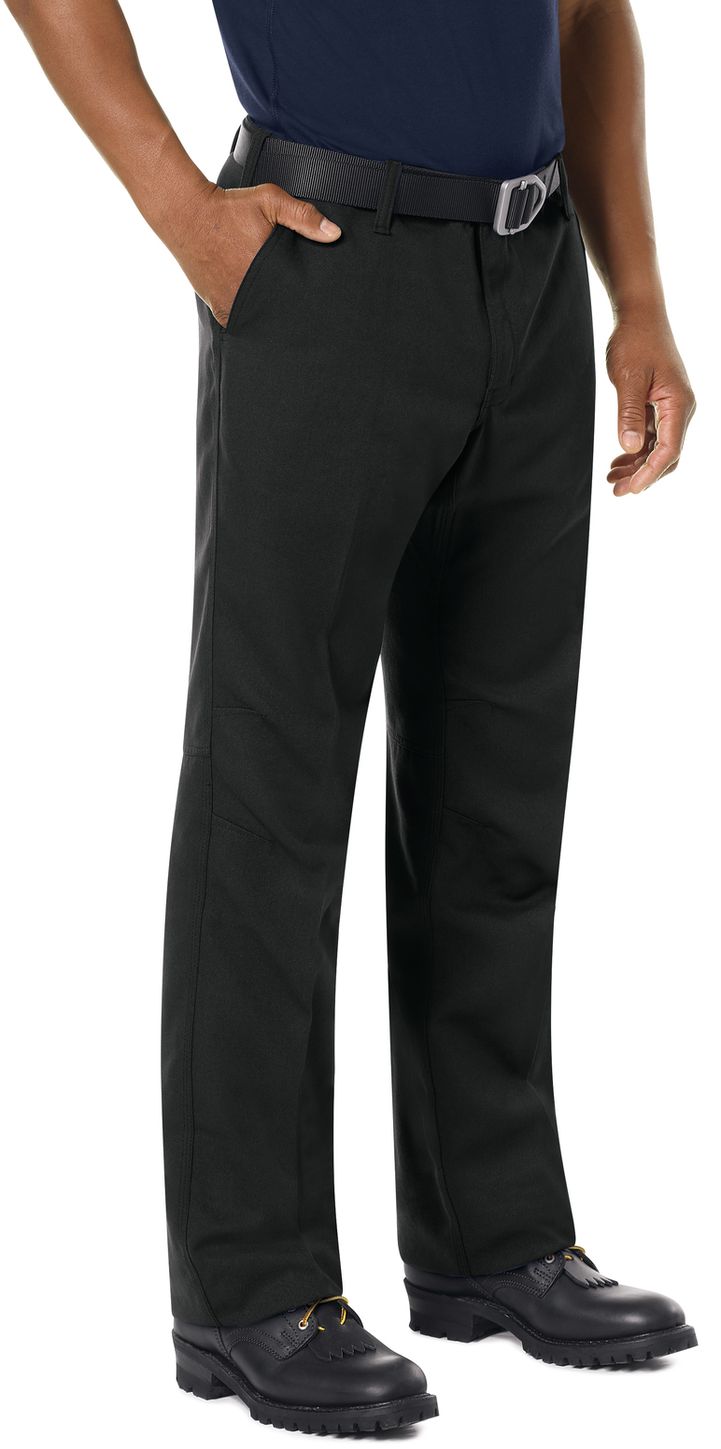 Workrite FR Pants FP30 Wildland Dual-Compliant Uniform Black Example Right