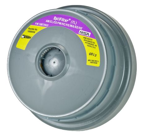 MSA OptiFilter TL 10080456 - AG/AM/FM P100 Cartridges