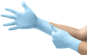 Ansell Microflex® XCEED® XC-310 Blue Nitrile Disposable Gloves - Powder Free