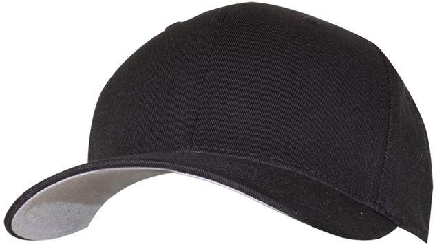 RefrigiWear 6196 Fitted Cotton Blend Cap Dozen Black