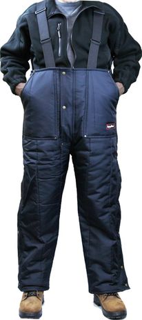 RefrigiWear Iron-Tuff Insulated High Bib Work Overall 0345 - Pocket View