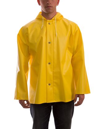 Louisiana Professional Wear - Rain & Chemical Wear; Garment Style: Rain  Jacket ; Garment Type: Chemical Resistant; Flame Resistant; Waterproof; Rain  ; Material: PVC/Nylon ; Size: 2X-Large ; Color: Yellow ; Certification