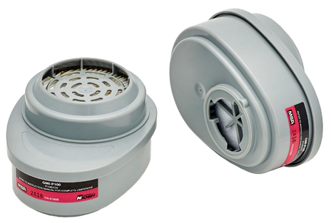 Msa Advantage Iodine And Ov Gmi Cartridge With P100 Filter Legion Safety Products