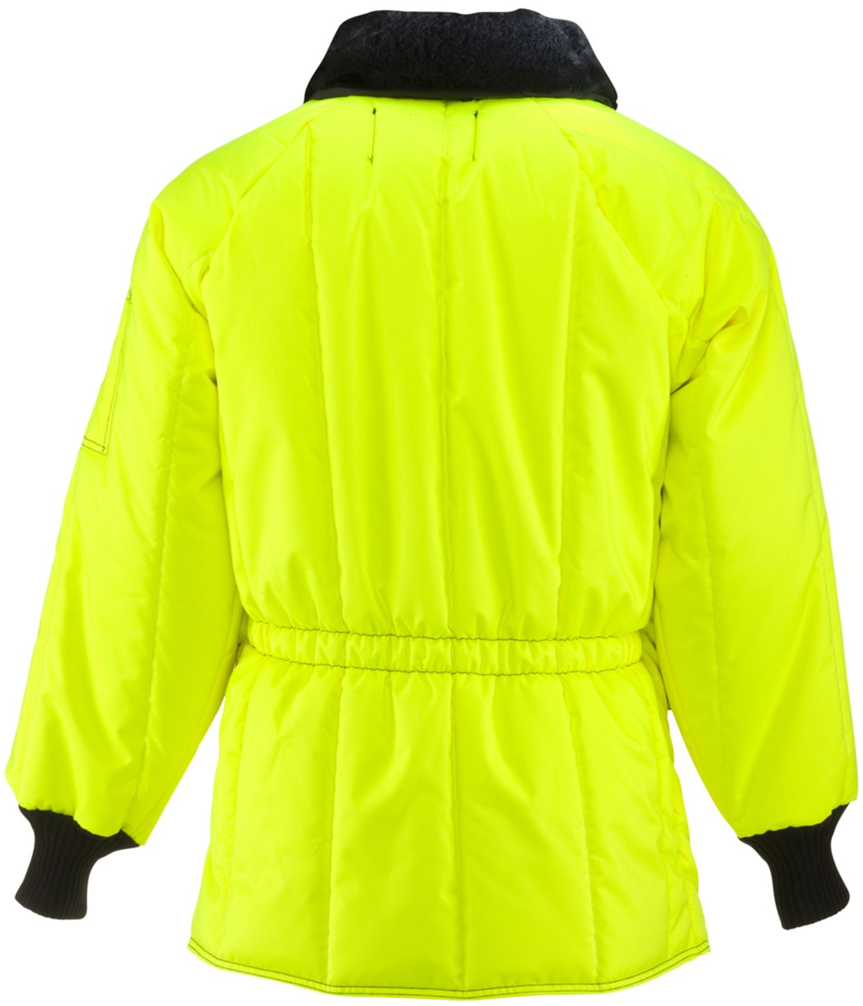 RefrigiWear 0358HV HiVis Iron-Tuff Siberian Coat Lime Back