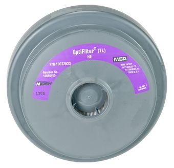 MSA OptiFilter TL 10080455 - P100 Cartridges