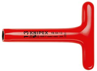 Knipex Tools 8" Insulated Nut Drivers With T-Handle