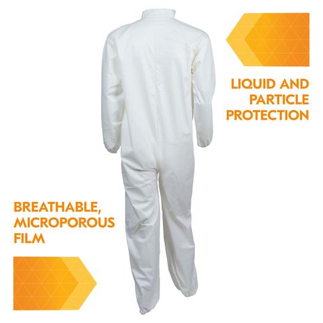 Kimberly Clark Kleenguard A40 Liquid & Particle Coverall Back