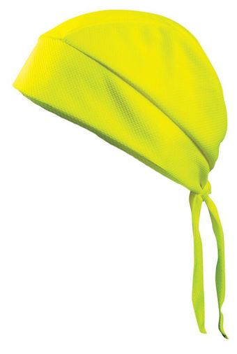 Occunomix TD200 Tuff & Dry Wicking and Cooling Skull Cap HiViz Yellow