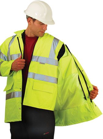 Occunomix Premium 5 In 1 Parka Jacket LUX-TJFS with Zip Out Liner