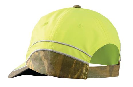Occunomix TD700 Tuff & Dry Wicking and Cooling Baseball Cap Hi Viz Yellow/Camo Back