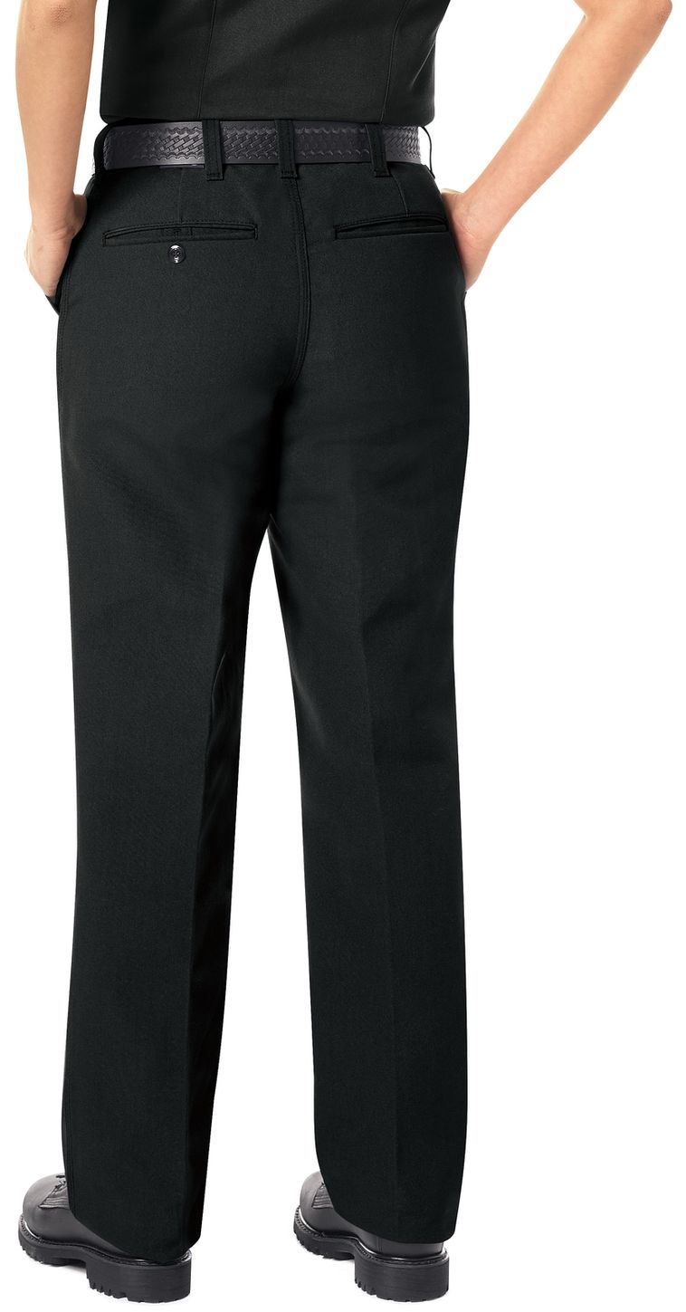 Workrite FR Women's Pants FP51 Classic Firefighter Black Example Back