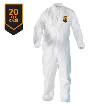 Kimberly Clark Kleenguard Coverall A20 Breathable - White Front