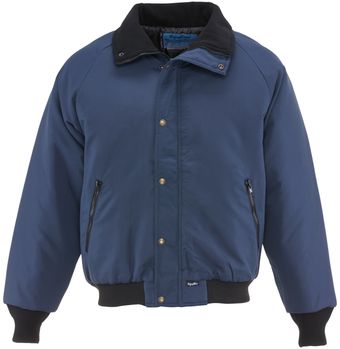 RefrigiWear 0450 Chillbreaker Insulated Work Jacket Navy Front