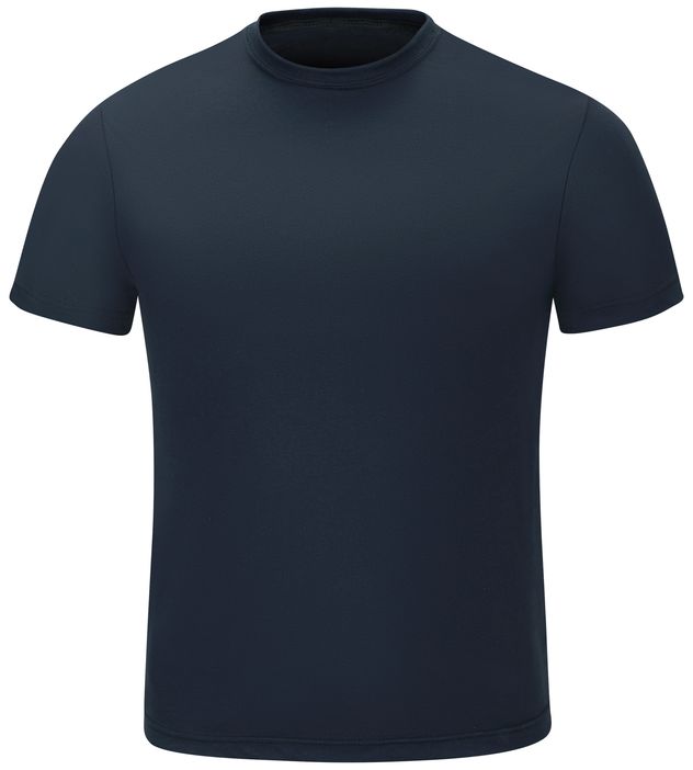 Workrite FR FT34, Station Wear Base Layer Tee Navy Front