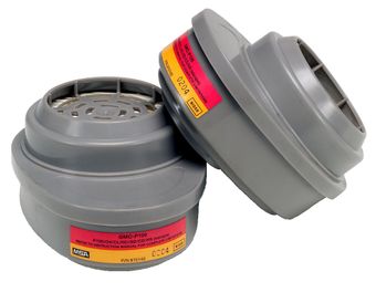 MSA Advantage 815364 OV and Acid Gas GMC Cartridge with P100 Filter