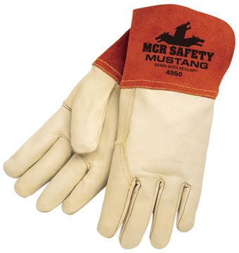 MCR Safety Mustang MIG/TIG Cowhide Welding Gloves 4950