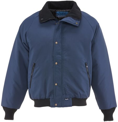 RefrigiWear 0450 Chillbreaker Insulated Work Jacket Navy Front