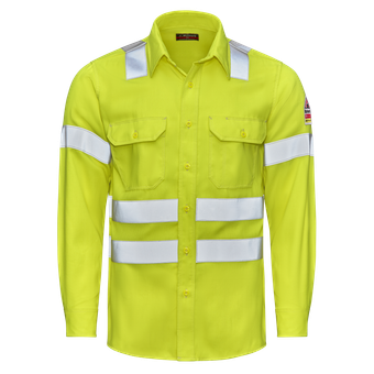 Bulwark-fr-s1w2-hivis-work-shirt-front