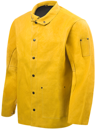 Steiner Weld-Cool Lite Leather Welding Jacket 92P6 Front