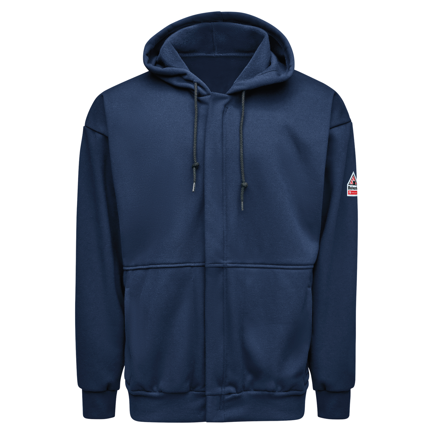 Bulwark-fr-smz8-full-zip-fleece-navy-front
