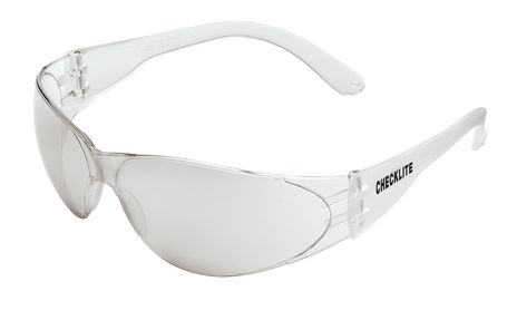 MCR Safety Crews Checklite Glasses Indoor/Outdoor Clear Mirror