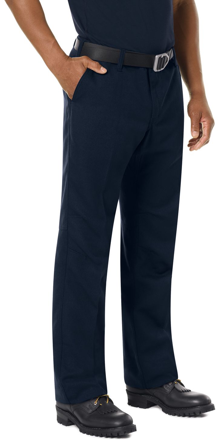 Workrite FR Pants FP30 Wildland Dual-Compliant Uniform Midnight Navy Example Right