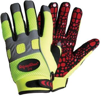RefrigiWear Cold Weather Apparel - Insulated HiVis™ Super Grip Glove 0379