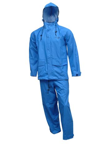 Tingley Storm-Champ .20mm PVC Rain Suit S66211 - Royal Blue, 2 Piece