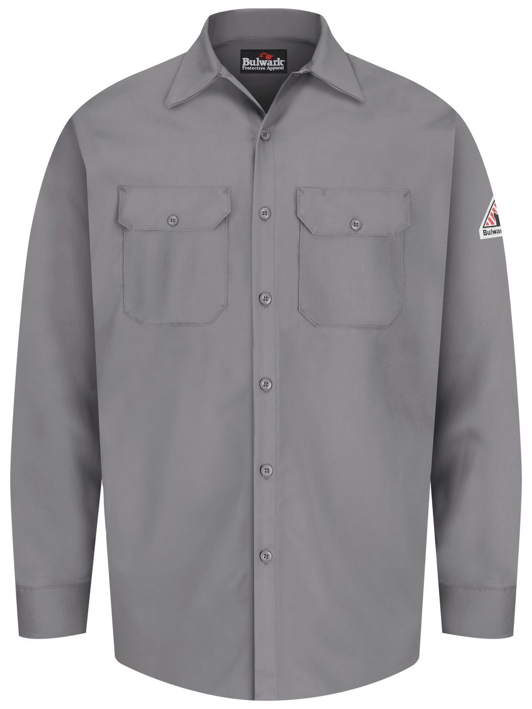 bulwark-fr-work-shirt-sew2-midweight-excel-silver-grey-front.jpg