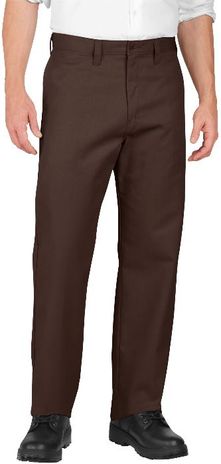 Dickies Men's Pants - Industrial Flat Front Pant LP812 - Dow Brown