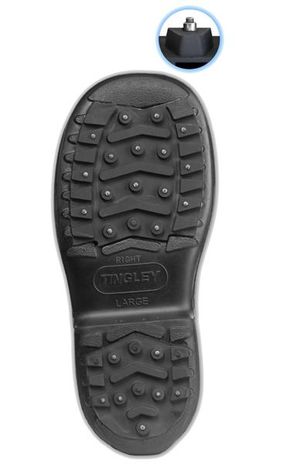 Tingley 1450 Rubber Overboot Outsole wit Spikes View