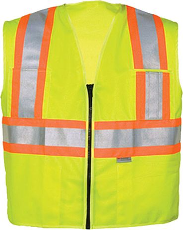 OK-1 Polyester Safety Vest 5050503 in Yellow