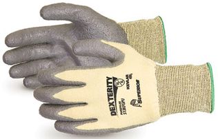 Superior Glass/Aramid Safety Gloves SKFGFNVB - Nitrile Coated Palms and  Plastic Rubber Back Guards — Glove Size: M — Legion Safety Products