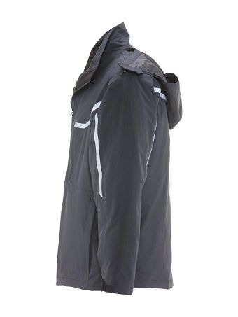 refrigiwear-0431-3in1-insulated-rainwear-jacket-with-hood-blk-left