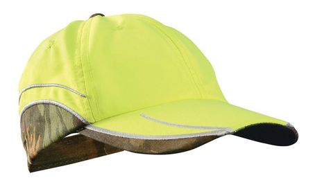 Occunomix TD700 Tuff & Dry Wicking and Cooling Baseball Cap HiViz Yellow/Camo Front