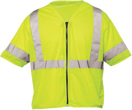 OK-1 Class 3 Safety Vests S3L-04 in Yellow