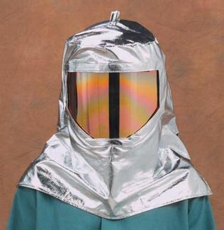 CPA 19 oz Aluminized Carbon Kevlar Wide View Hood