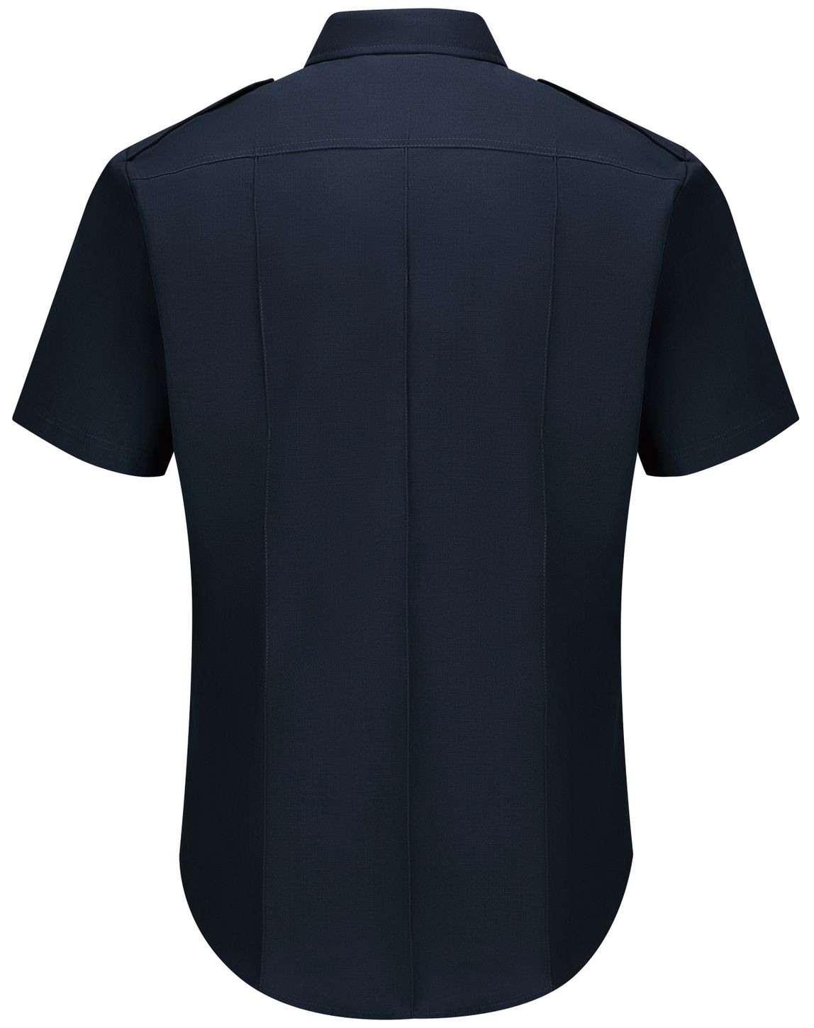 Workrite FR Fire Chief Shirt FSC2 Classic Short Sleeve Midnight Navy Back